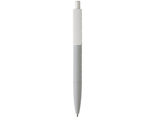 Bolígrafo suave X3 Gris/blanco detalle 15
