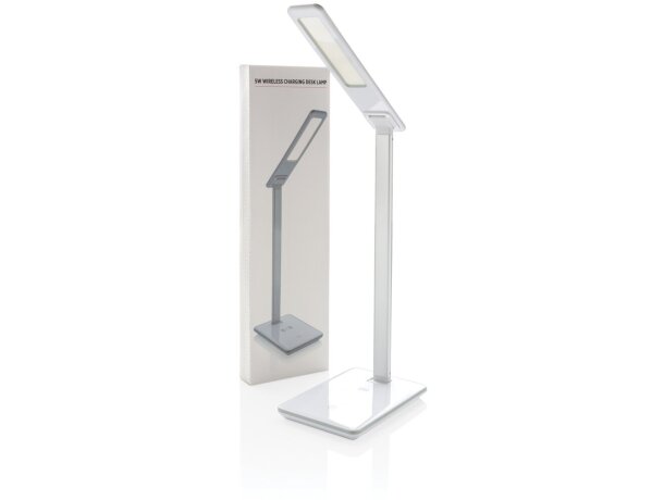 Lámpara de escritorio de carga inalámbrica 5W Blanco detalle 9