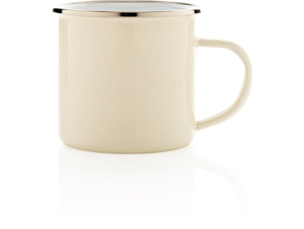 Taza vintage Blanco detalle 1