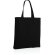 Tote sostenible 100% algodón Impact Aware Negro detalle 2