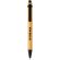 Bolígrafo elegante de madera de bambú Negro detalle 4