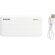 Powerbank fino Philips de 10.000 mAh Blanco detalle 4