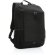 Mochila nevera poliéster reciclado Negro detalle 6