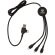 Multicable con 5 conectores de nailon trenzado Negro detalle 6