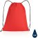 Mochila cuerdas RPET 190T Impact AWARE ™ Rojo