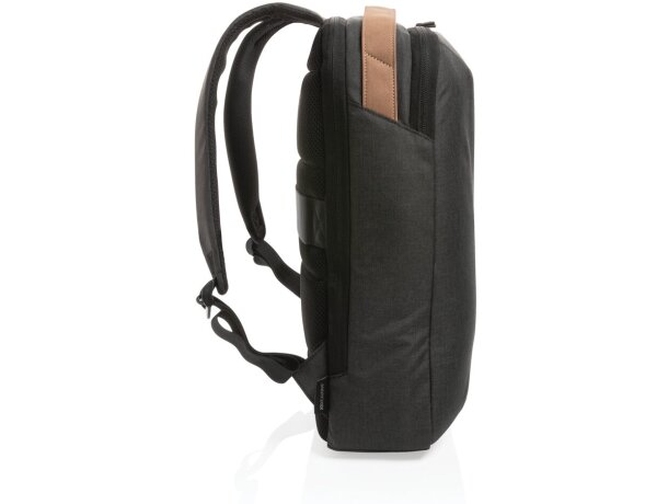 Mochila de ordenador Impact AWARE ™ 300D two tone Negro detalle 2