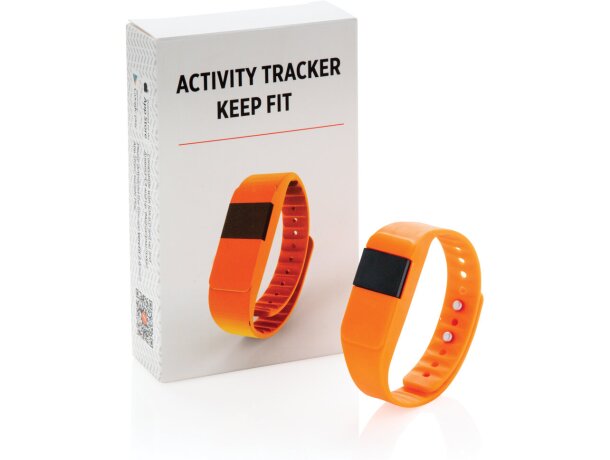 Monitor de Actividad Keep Fit grabado