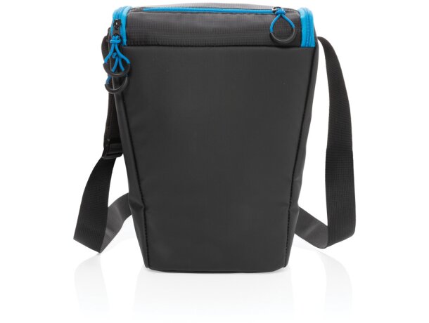 Bolsas térmicas bandolera de poliéster Explorer Negro/azul detalle 5