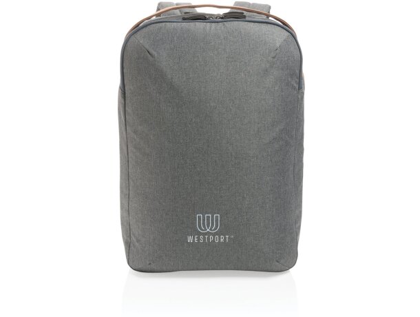 Mochila de ordenador Impact AWARE ™ 300D two tone Gris detalle 19