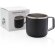 Taza de acero inoxidable Negro detalle 8