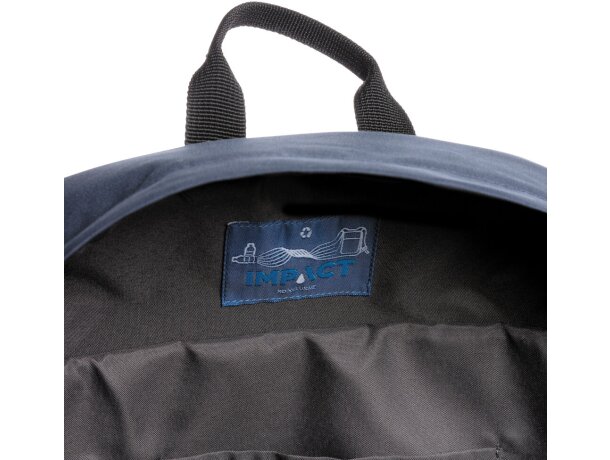 Mochila basica Impact AWARE ™ RPET para portátil 15,6 Azul marino detalle 27