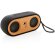 Altavoz doble Bamboo X Negro/marron detalle 7