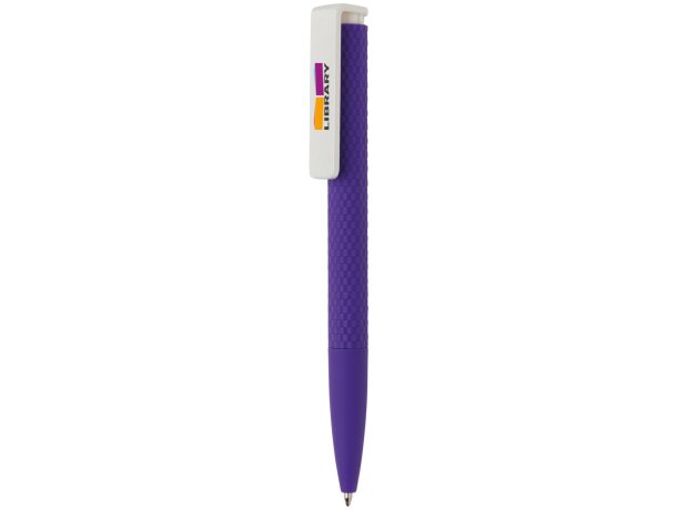 Bolígrafo suave X7 Púrpura/blanco detalle 39