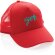 Gorra 5 paneles de algodón cepillado 190 gr Impact AWARE ™ Rojo detalle 28