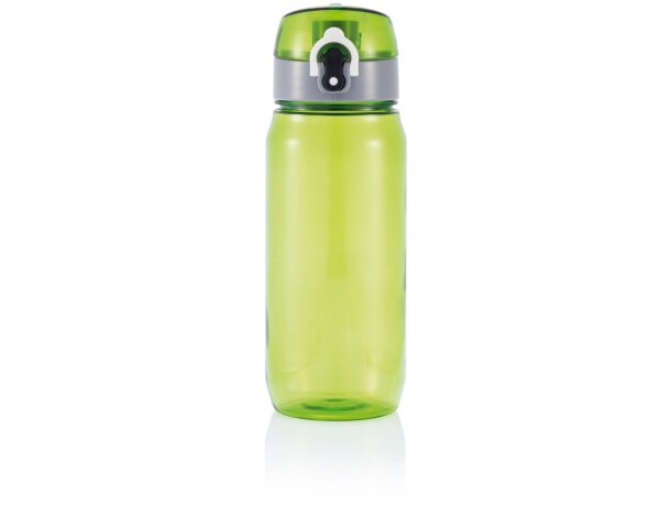 Botella tritan con tapón de bloqueo 600 ml Verde/gris detalle 24