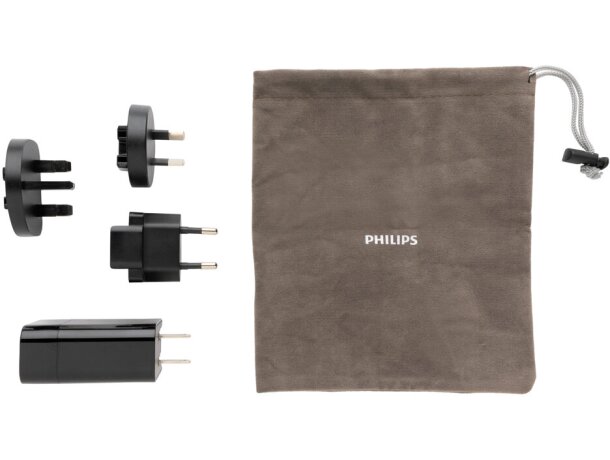 Cargador de viaje PD ultrarrápido Philips Negro detalle 2