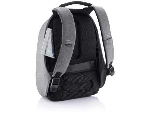 Bobby Hero Regular, mochila antirrobo Gris/negro detalle 43