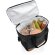 Bolsa termica publicitaria algodón reciclado Negro detalle 9