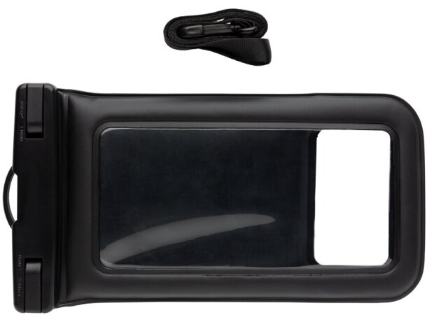 Portatodo para móvil pvc IPX8 Flotante Negro detalle 2