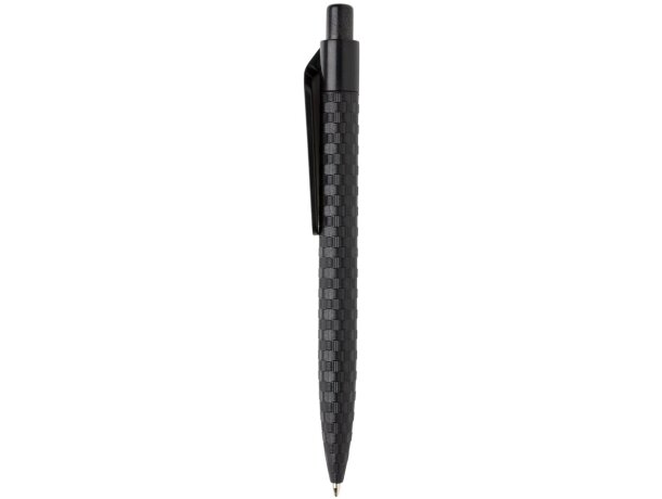 Bolígrafos ecológicos de paja de trigo y abs tinta azul Negro detalle 1