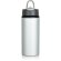Botella deportiva con logo asa de transporte polipropileno Gris/antracita detalle 2