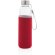 Botella de vidrio con funda de neopreno Rojo detalle 22