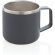 Taza de acero inoxidable Gris