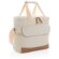 Bolsa termica publicitaria algodón reciclado Blanco detalle 5