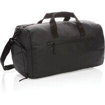 Bolsa Fashion de fin de semana negra sin PVC