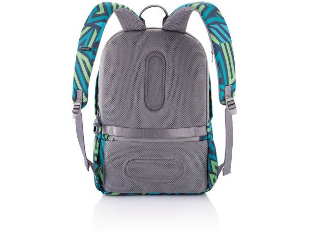 Mochila antirobo Bobby Soft Art Azul detalle 5