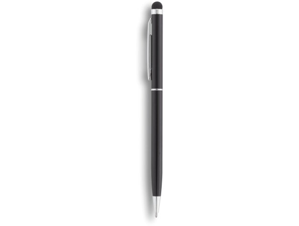 Puntero de líneas finas con bolígrafo de aluminio Negro detalle 1