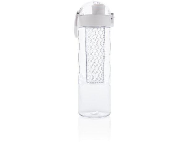 Botella infusora Honeycomb antigoteo Blanco detalle 12
