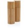 Set de molinillo de sal y pimienta de bambú Ukiyo detalle 1