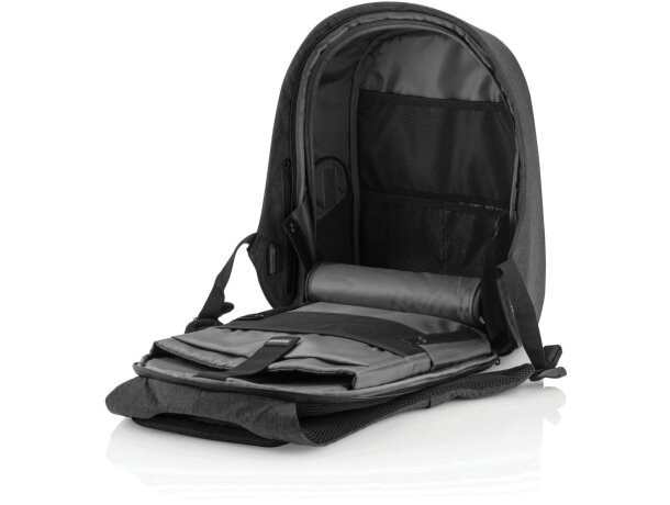 Bobby Hero Regular, mochila antirrobo Negro/negro detalle 18