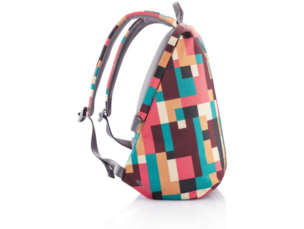 Mochila antirobo Bobby Soft Art Verde detalle 33