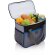 Neveras originales con capacidad para 6 Latas de poliéster Básica Azul/gris detalle 1