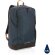 Mochila ecológica para publicidad con poliéster reciclado y trazador AWARE Azul marino