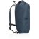 Mochila ecológica con logo hecha de botellas recicladas y ahorro de agua Azul marino detalle 25
