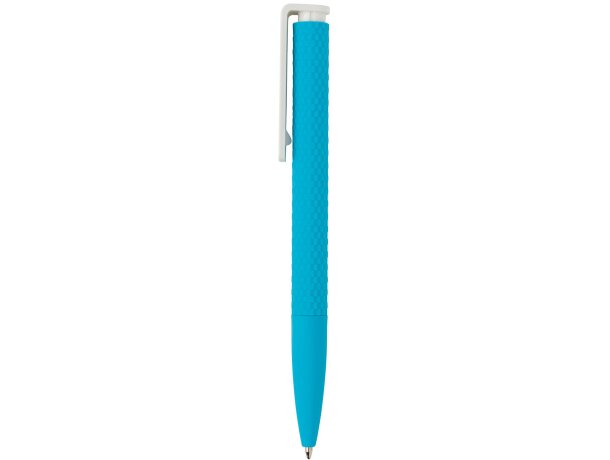Bolígrafos con nombre plástico con clip tinta azul Azul/blanco detalle 31