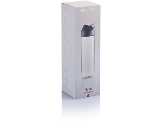 Botella tritan para agua 450 ml Antracita/gris detalle 5
