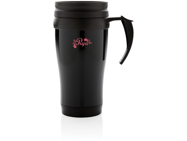 Taza Acero Inoxidable Negro detalle 14