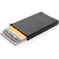 Tarjetero Mayuge aluminio con bloqueo RFID