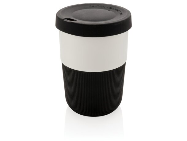 Vaso Villanueva PLA 380ml con agarre silicona antigoteo sin BPA Verde detalle 35