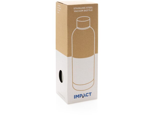 Botellas termo personalizadas acero inoxidable 500ml Impact Plata detalle 9