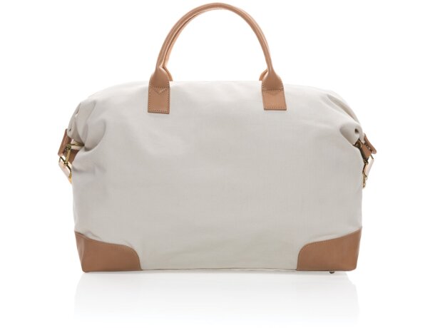 Bolsa fin de semana Impact AWARE™ 16 oz. Blanco detalle 1