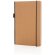 Libreta lujosa A5 FSC® de tapa dura Marron detalle 22