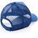 Gorra personalizable de 5 paneles en algodón cepillado 190 gr impact aware™ Azul detalle 34