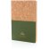 Cuaderno A5 de corcho y kraft Verde detalle 23