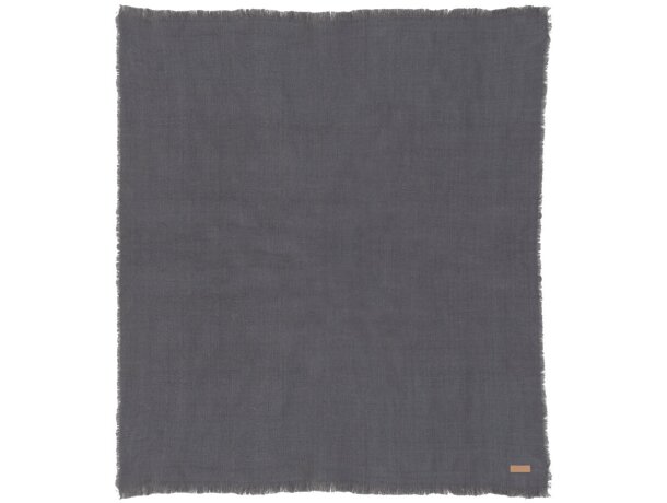 Manta tejida Ukiyo Aware ™ Polylana® 130x150cm Gris detalle 6