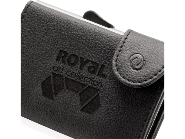 Cartera y tarjetero C-Secure RFID Negro/plata detalle 9